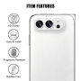 Folie de sticlă securizată pentru protecția lentilelor camerei din spate pentru iPhone Duo - transparentă