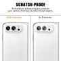 Folie de sticlă securizată pentru protecția lentilelor camerei din spate pentru iPhone Duo - transparentă