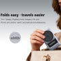 Q29 Qi2.2 3v1 Suport magnetic Wireless pliabil pentru iPhone / Apple Watch / AirPods - 25W - gri