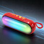 T&G TG792 Boxă Bluetooth Wireless cu iluminare de fundal - roșu