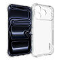 Husă transparentă ENKAY cu colțuri întărite pentru iPhone 17 Pro Max - transparent