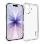 ENKAY Husă transparentă cu colțuri întărite pentru iPhone 17 - transparent