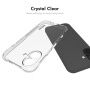 ENKAY Husă transparentă cu colțuri întărite pentru iPhone 17 - transparent