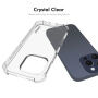 Husă ENKAY transparentă cu colțuri întărite pentru iPhone 16 Pro Max - transparent