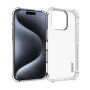 Husă transparentă ENKAY cu colțuri întărite pentru iPhone 16 Pro - transparent