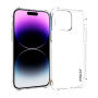 Husă transparentă ENKAY cu colțuri întărite pentru iPhone 15 Pro Max - transparent