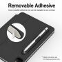 LOVE MEI Husă tip carte autoadezivă pentru fixare pe iPad pentru Apple Pencil 1 / 2 / USB-C / Pro - roz