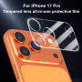XDcase Folie de sticlă securizată pentru protecția lentilelor camerei spate pentru iPhone 17 Pro - transparent