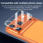 XDcase Folie de sticlă securizată pentru protecția lentilelor camerei spate pentru iPhone 17 Pro - transparent
