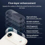 XDcase Folie de sticlă securizată pentru protecția lentilelor camerei din spate pentru iPhone Air - transparentă