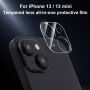 XDcase Folie de sticlă securizată pentru protecția lentilelor camerei spate pentru iPhone 13 / 13 mini - transparentă