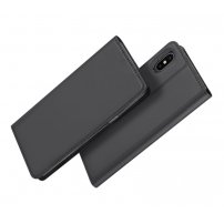 Husă flip DUX DUCIS, pentru iPhone XS Max - gri