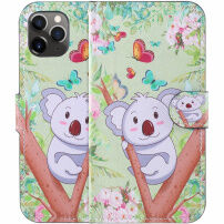 Husă flip cu stativ, coala, pentru iPhone 11 Pro - color