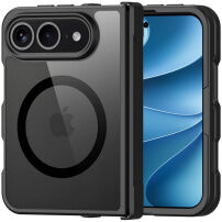 Husă transparentă DUX DUCIS Aimo cu MagSafe pentru iPhone Duo - negru