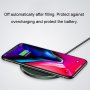 Încărcător wireless GY-68, ultra-subțire, din aluminiu pentru iPhone - auriu