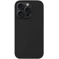 FIXED Story husă din silicon pentru iPhone 15 Pro - negru