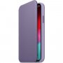 Husă flip Apple Folio, din piele, pentru iPhone XS - lila
