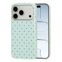 Husă de protecție cu buline pentru iPhone 17 Pro / 18 Pro - mentol