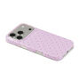 Husă de protecție cu buline pentru iPhone 17 Pro / 18 Pro - mov