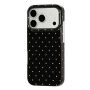 Husă de protecție cu buline pentru iPhone 17 Pro / 18 Pro - negru