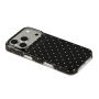 Husă de protecție cu buline pentru iPhone 17 Pro / 18 Pro - negru