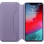 Husă flip Apple Folio, din piele, pentru iPhone XS Max - lila