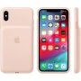 Capac spate original Apple, cu baterie, pentru iPhone XS Max - roz nisipiu