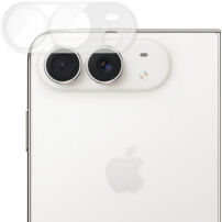 Folie de sticlă securizată pentru protecția lentilelor camerei din spate pentru iPhone Duo - transparentă