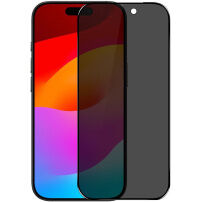 Sticlă securizată NORTHJO 2.5D Anti-Spy cu ramă neagră pentru iPhone 18 Pro