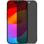 Sticlă securizată NORTHJO 2.5D Anti-Spy cu ramă neagră pentru iPhone 18 Pro Max