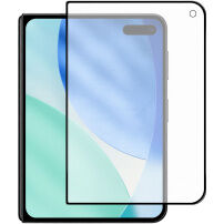 Sticlă securizată mată NORTHJO 2.5D cu ramă neagră pentru ecranul frontal iPhone
