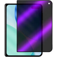 Sticlă securizată NORTHJO 2.5D Anti-Spy și Anti-Blue-Ray cu ramă neagră pentru ecranul frontal iPhone Duo