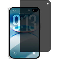 Sticlă de protecție securizată 2.5D Anti-Spy pentru ecranul frontal iPhone Duo