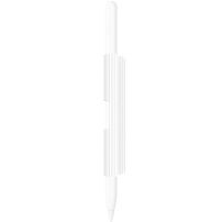 LOVE MEI Husă tip carte universală autoadezivă pentru fixare pe iPad pentru Apple Pencil 1 / 2 / USB-C / Pro - albă