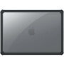 DUX DUCIS LCGM Series Husă transparentă lucioasă pentru MacBook Pro 16" (A2485 / A2780 / A2991 / A3186 / A3403 / A3428 / A3429) - negru