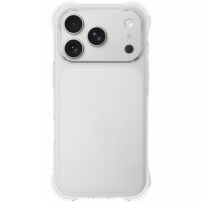 Husă transparentă ENKAY cu colțuri întărite pentru iPhone 17 Pro - transparent