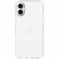 ENKAY Husă transparentă cu colțuri întărite pentru iPhone 16 - transparent