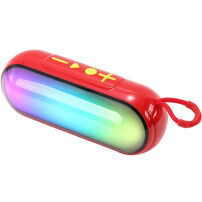 T&G TG792 Boxă Bluetooth Wireless cu iluminare de fundal - roșu