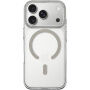 Husă transparentă din plastic dur cu MagSafe bej pentru iPhone 17 Pro Max / 18 Pro Max - transparent