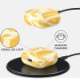 Carcasă Burga cu model și carabină pentru AirPods 4 / 5 - Lemon Tart