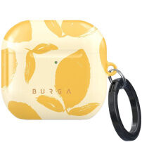 Carcasă Burga cu model și carabină pentru AirPods 4 / 5 - Lemon Tart