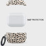 Husă Burga cu model și carabină pentru AirPods Pro 3 - Almond Latte