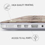 Husă mată Burga cu model pentru MacBook Air 13" (A1932 / A2179 / A2337) - Barely Yours