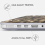 Husă Burga mată cu model pentru MacBook Air 13" (A1932 / A2179 / A2337) - Player