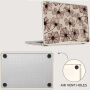 Burga Husă mată cu model pentru MacBook Air 13" (A2681 / A3113 / A3240 / A3449) - Barely Yours