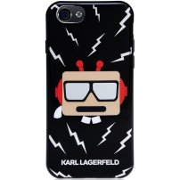 Carcasă Karl Lagerfeld Karl Robot, pentru iPhone 6 / 6S - negru