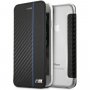 Husă BMW Carbon Book, pentru iPhone 7 / 8 - negru