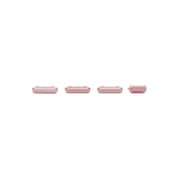 Capac de spate, de rezervă, inclusiv butoane, pentru Apple iPhone 6S - roz auriu (Rose Gold)