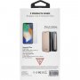 Husă și sticlă durificată Guess Bundle, pentru iPhone XR - roz-auriu