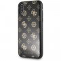 Carcasă Guess Layer Glitter Peony, pentru iPhone X / XS - negru